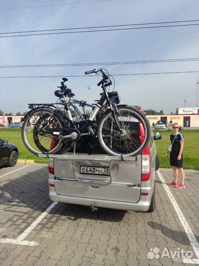 Автобокс велокрепление поперечены