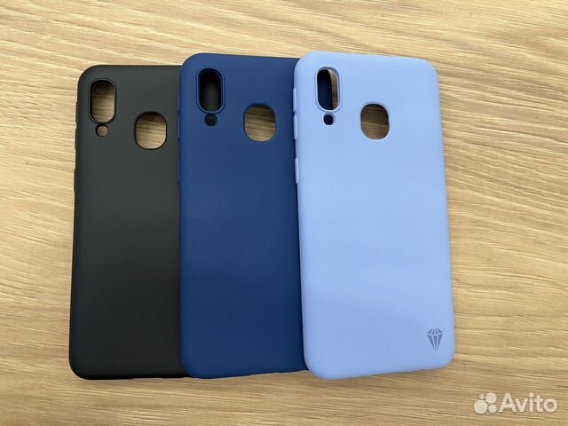 Чехол силиконовый на Samsung A40