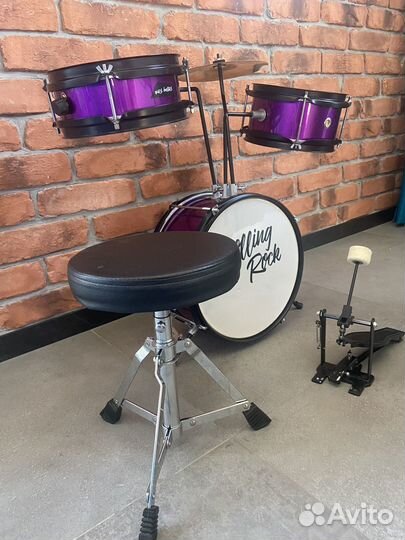 Детская барабанная установка Rolling Rock