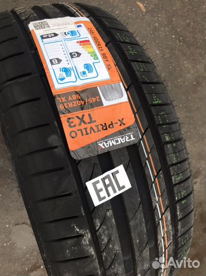 Летние Tyre 245/40R19 +275/35R19 на Mercedes BMW