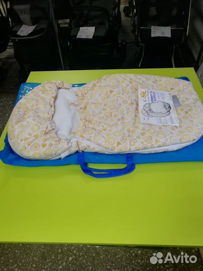 Конверт Сонная сказка с прорезями для автокресла