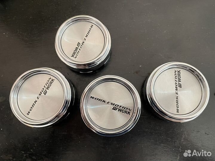 Колпачки заглушки в диски Work Emotion