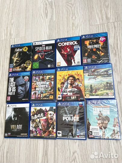 Игры для приставки PS4 - Редкие и коллекционные