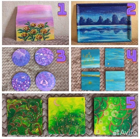 Картины ручной работы