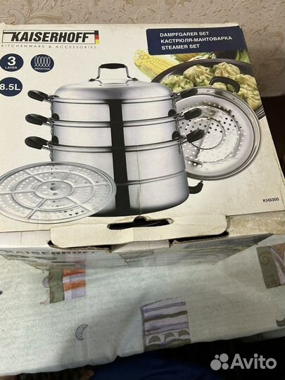 Мантоварка из нержавейке Kaiserhoff