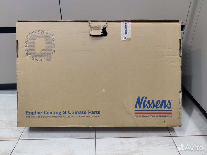 Радиатор охлаждения Nissens на опель, шевроле