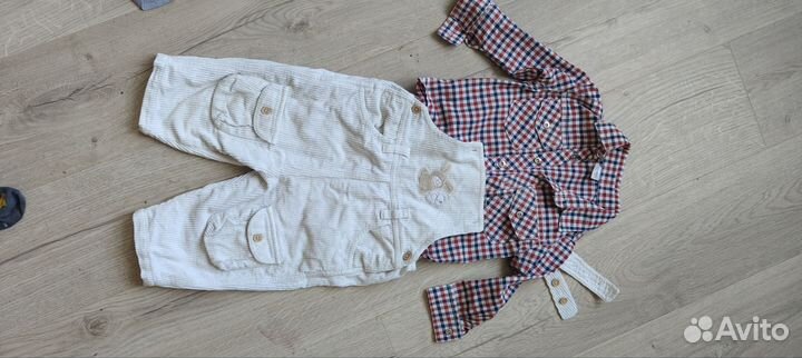 Пакет фирменных вещей на мальчика 74 80