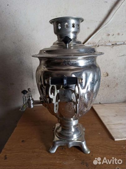 Самовар новый СССР Электро 3 л с паспортом Тула