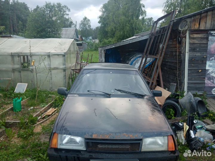 ВАЗ 2108 1.5 МТ, 1991, битый, 150 000 км