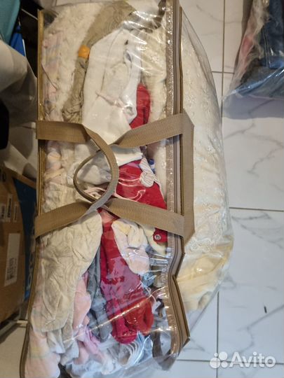 Детские вещи пакетом от 0 до года для девочки