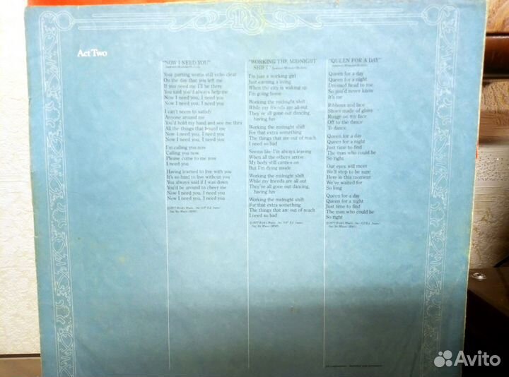 Виниловая грампластинкавкладыши Donna Summer