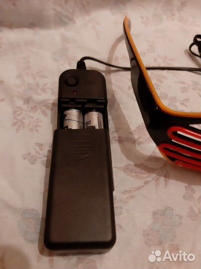 Неоновые LED очки