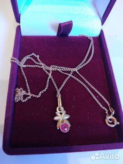 Золотой комплект 583 пробы СССР