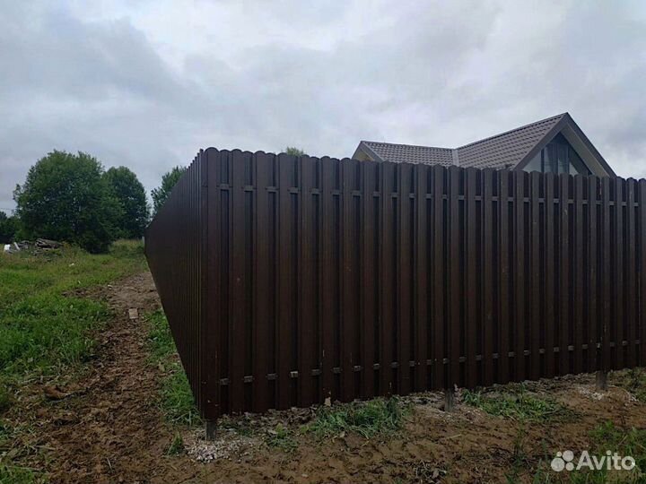 Металлический забор