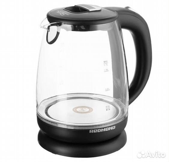 Чайник электрический redmond RK-G178, Чёрный