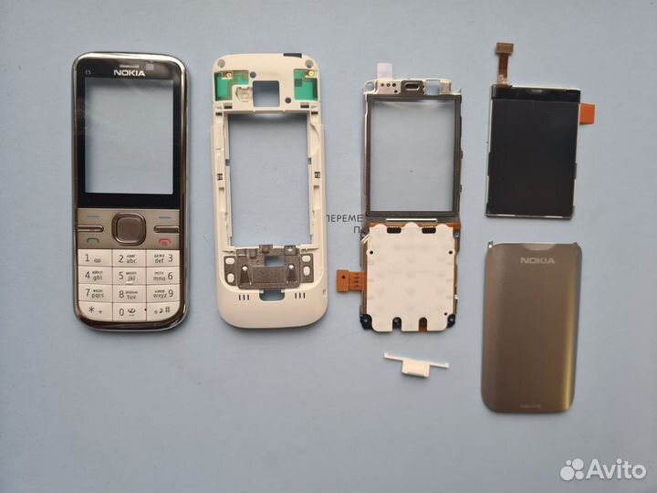 Корпусные части Nokia c5-00 white