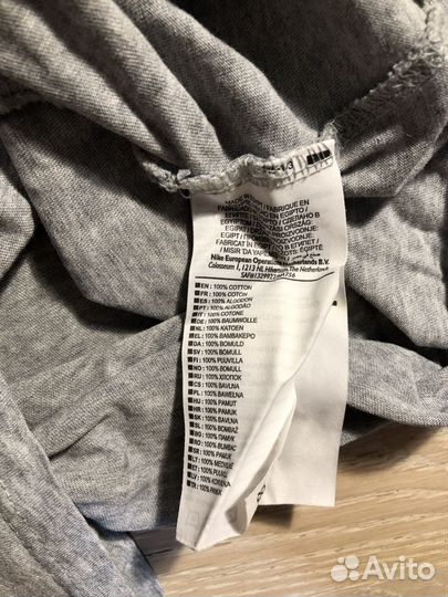 Футболка nike серая just do it