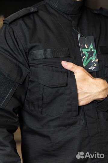 Костюм тактический (боевой) аку (ACU), чёрный