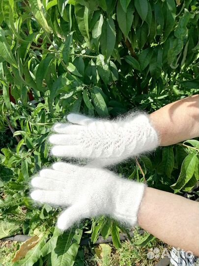 Перчатки пуховые