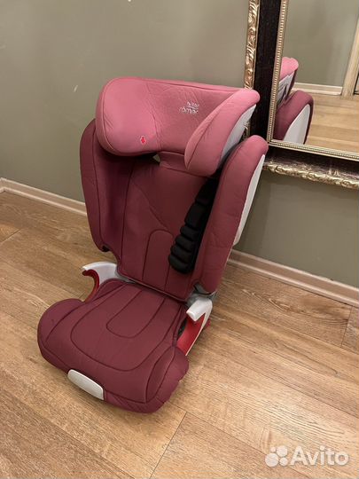 Автокресло britax romer xp розовое