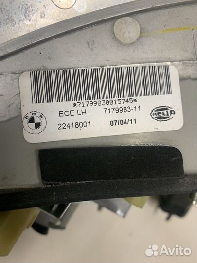 Фонарь левый BMW X6 E71 2007-2012