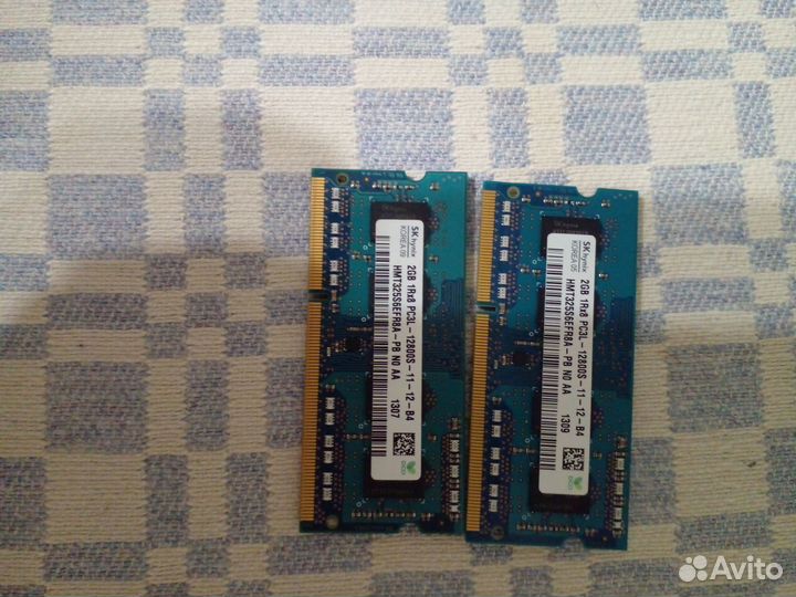 Оперативная память ddr3 для ноутбука