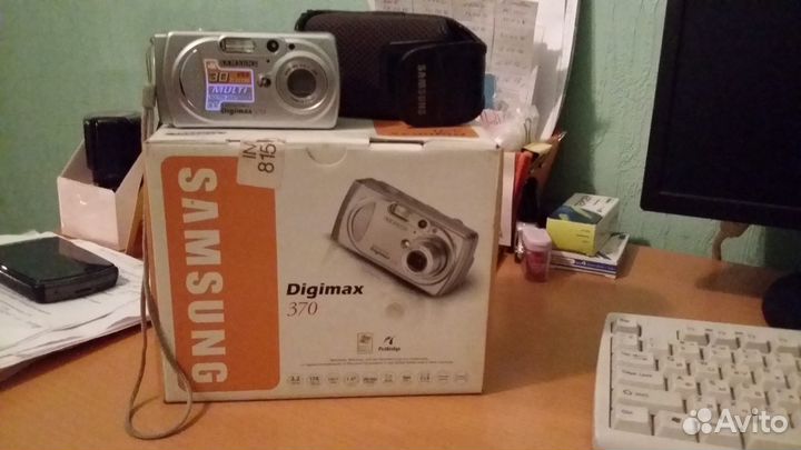 Фотоаппарат samsung Digimax 370