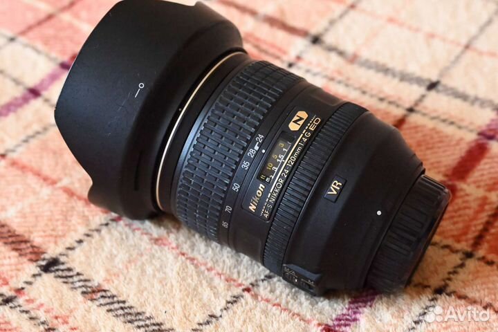 Объектив Nikon AF-S nikkor 24-120mm f4G ED VR