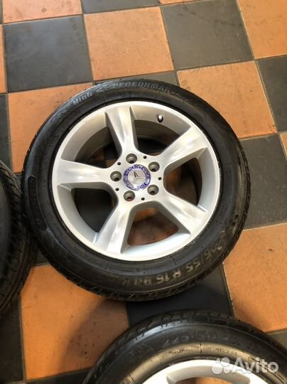 Колеса 16(5/112) Mercedes разноширокие