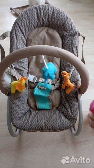 Шезлонг для новорожденных бу