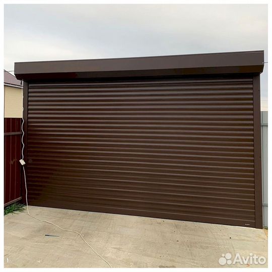 Ворота алютех роллетные