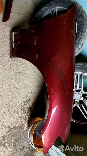 Крыло перед.левое мерседес w221