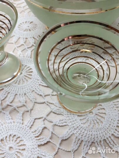 Графин СССР в наборе с 3шт стопки