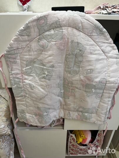 Бортики в детскую кроватку