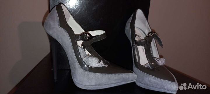 Туфли женские 35 размер натуральная замша