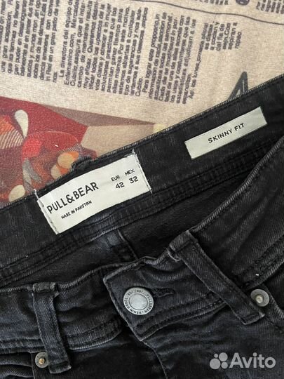 Джинсы мужские Pull and Bear Skinny Fit