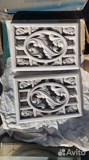 Гипсовые барельефы