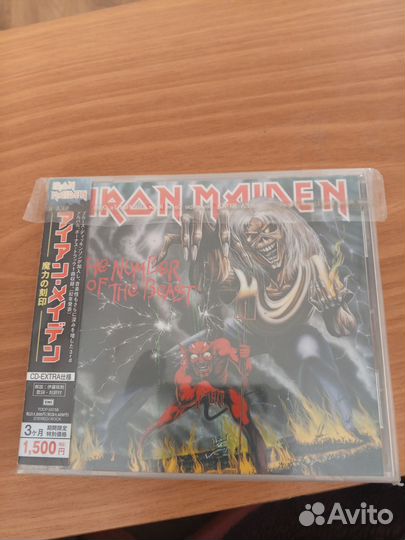 CD iron maiden. The number of the beast. Jp