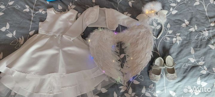 Костюм для девочки на утренние на новый год