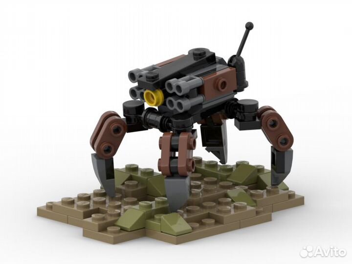 Lego MOC Дрон-разведчик инструкция