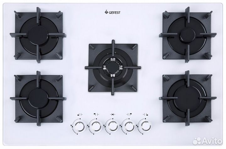 Варочная панель Gefest сг сн 2340 К32 белый