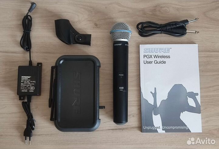 Радиомикрофон Shure PGX24 Beta58 новый в коробке