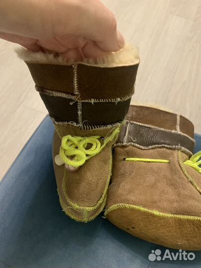 Пинетки зимние для малышей