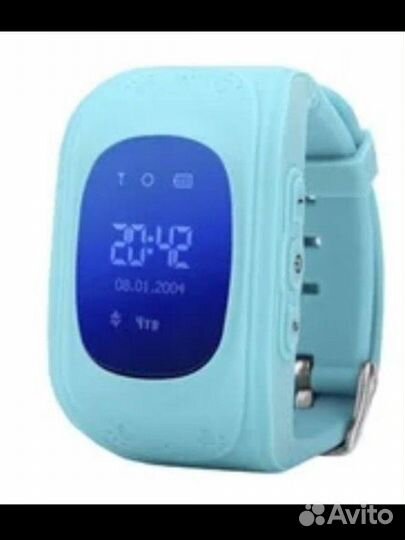 Детские умные часы SMART Baby Watch Q50, голубой