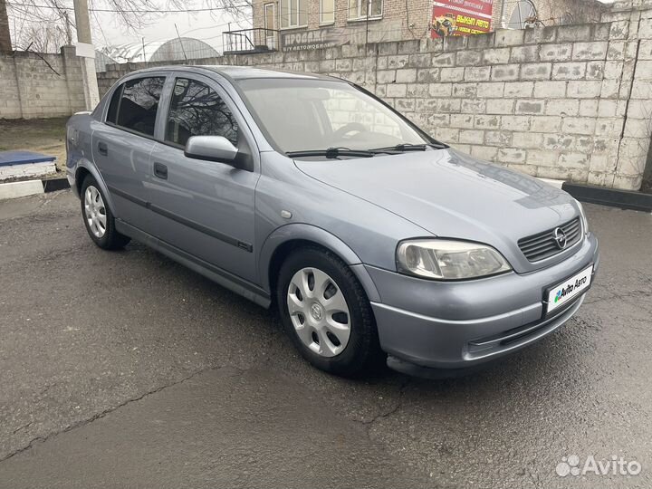 Opel Astra 1.6 AT, 2003, 219 000 км