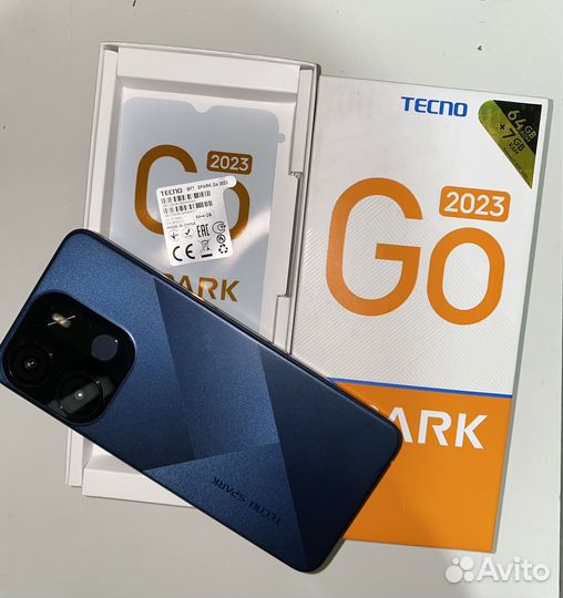 TECNO Spark Go 2023, 4/64 ГБ