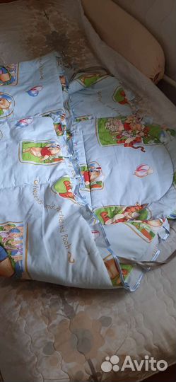 Противоударник в кроватку