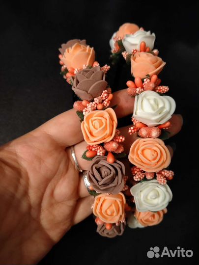 Ободок для волос осень