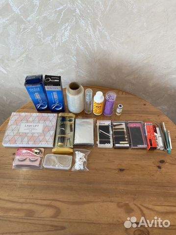 Товары для наращивания и ламинирования ресниц