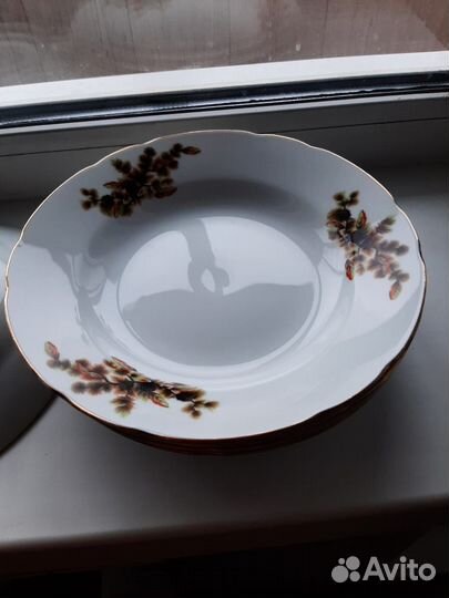 Тарелки для супа. Япония, 6 шт